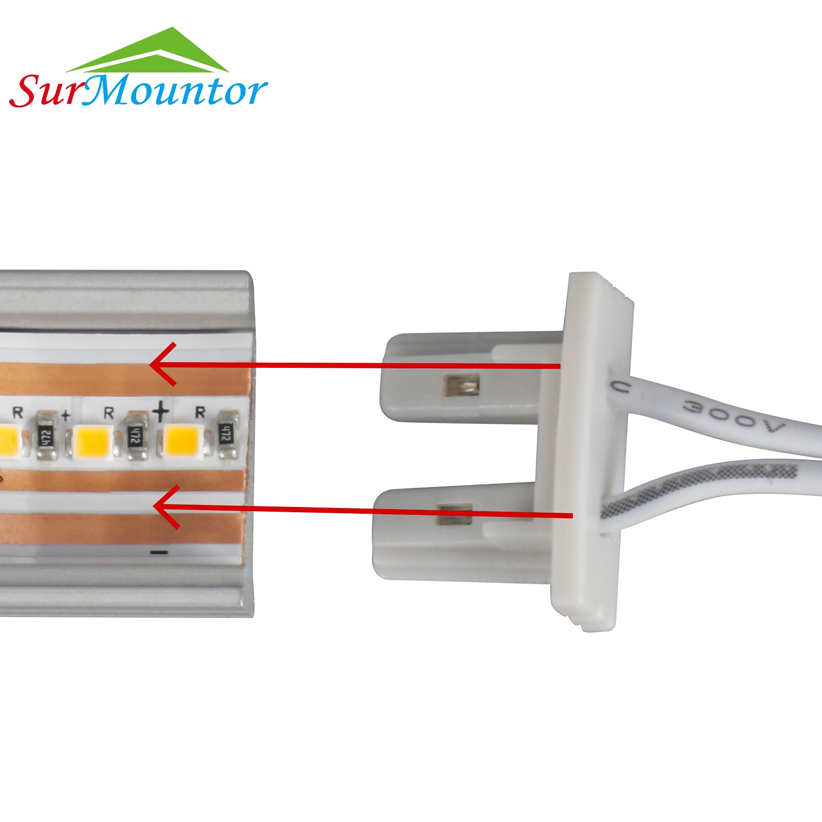 IR016 Surface/ Recessed mounting Free Cutting Linear light with Free Move Door Sensor Switch Series