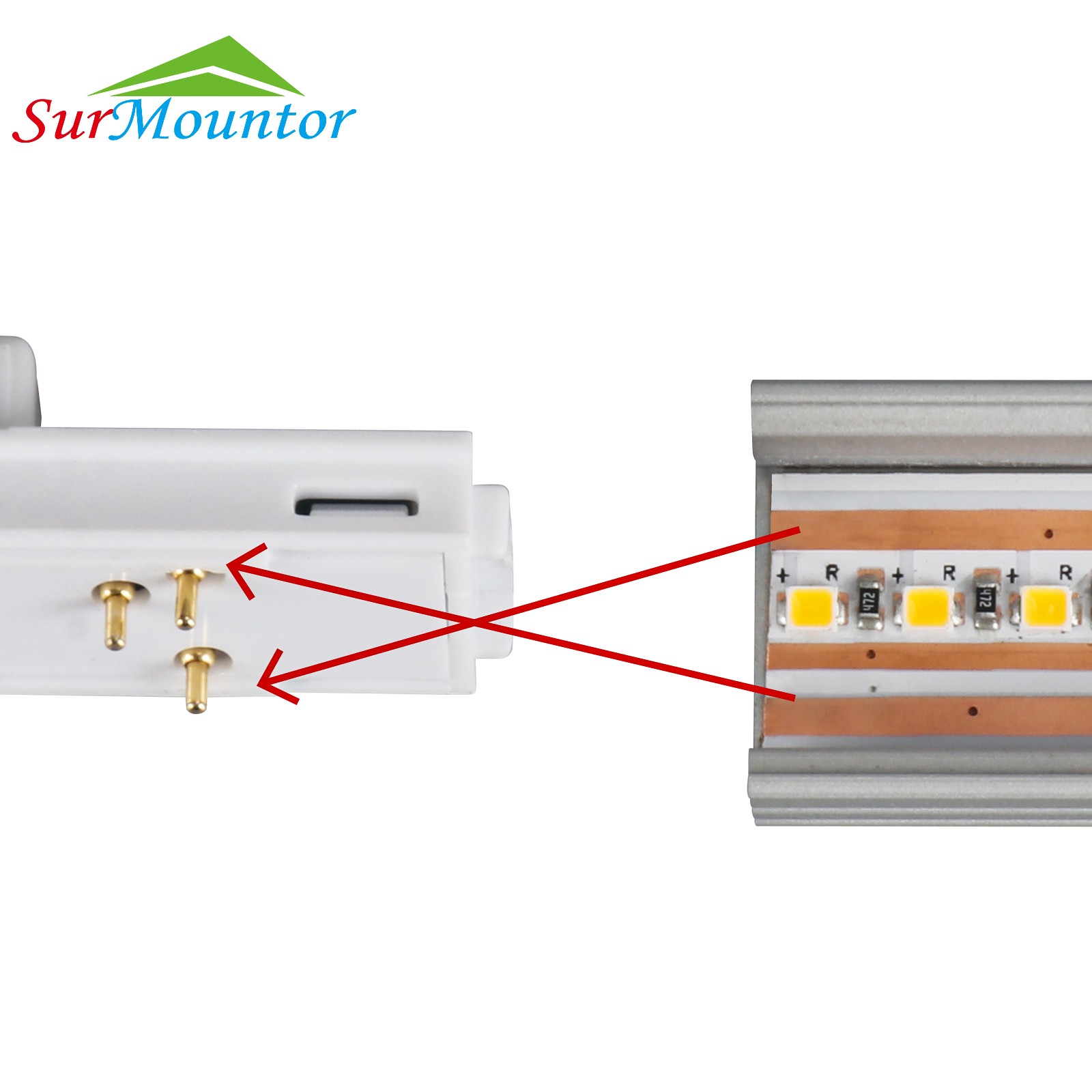 IR016 Surface/ Recessed mounting Free Cutting Linear light with Free Move Door Sensor Switch Series