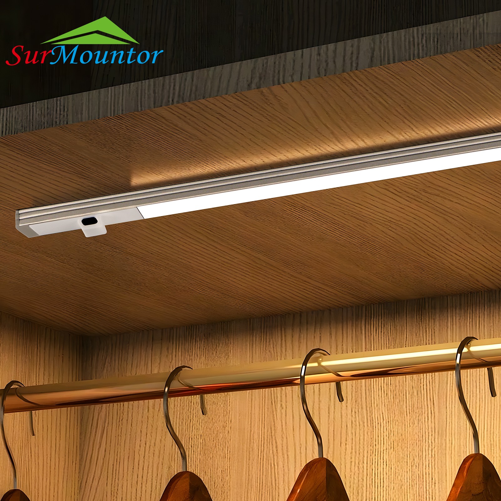 IR016 Surface/ Recessed mounting Free Cutting Linear light with Free Move Door Sensor Switch Series